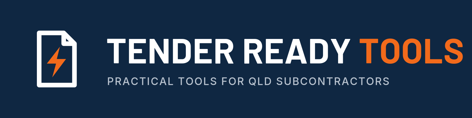 Tender Ready Tools